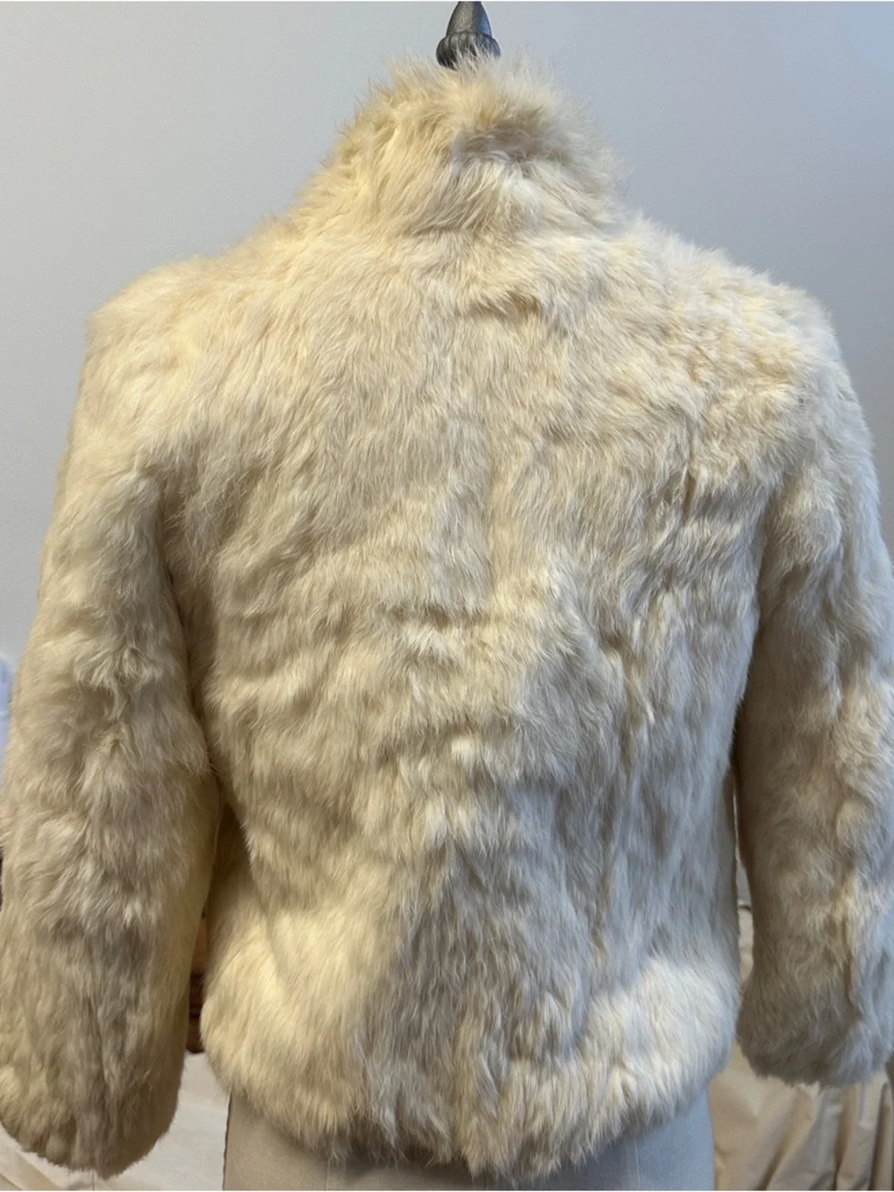 Vintage Rabbit Fur Coat - Picture 3 of 7
